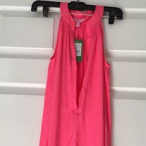 Lilly Pulitzer hot pink dress